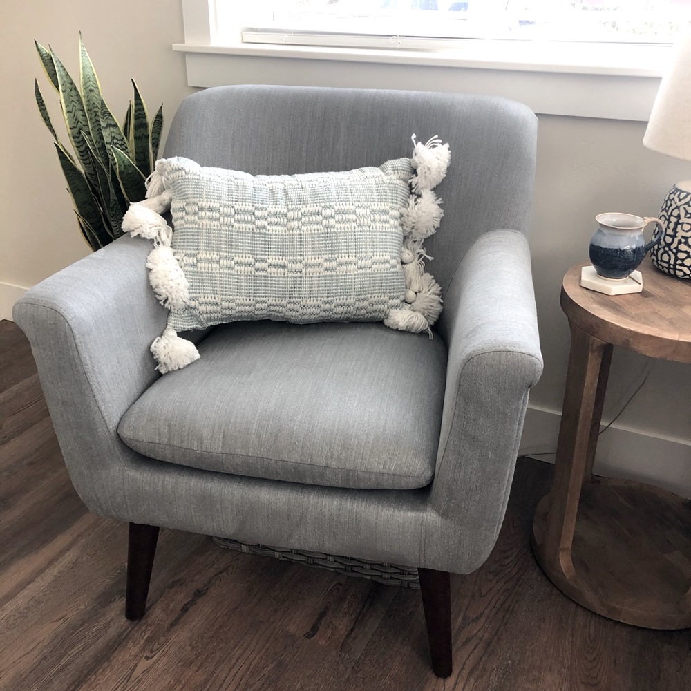 Woven Lumbar Throw Pillow